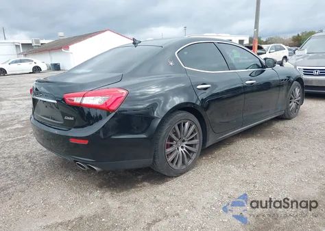 2017 Maserati Ghibli S z USA, uszkodzony, nr VIN ZAM57RSA2H1233679